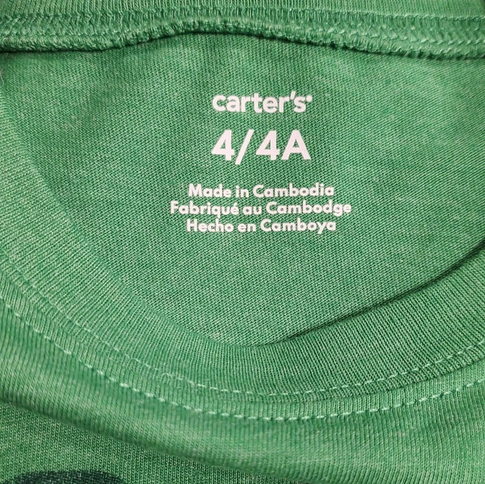 Carters green short